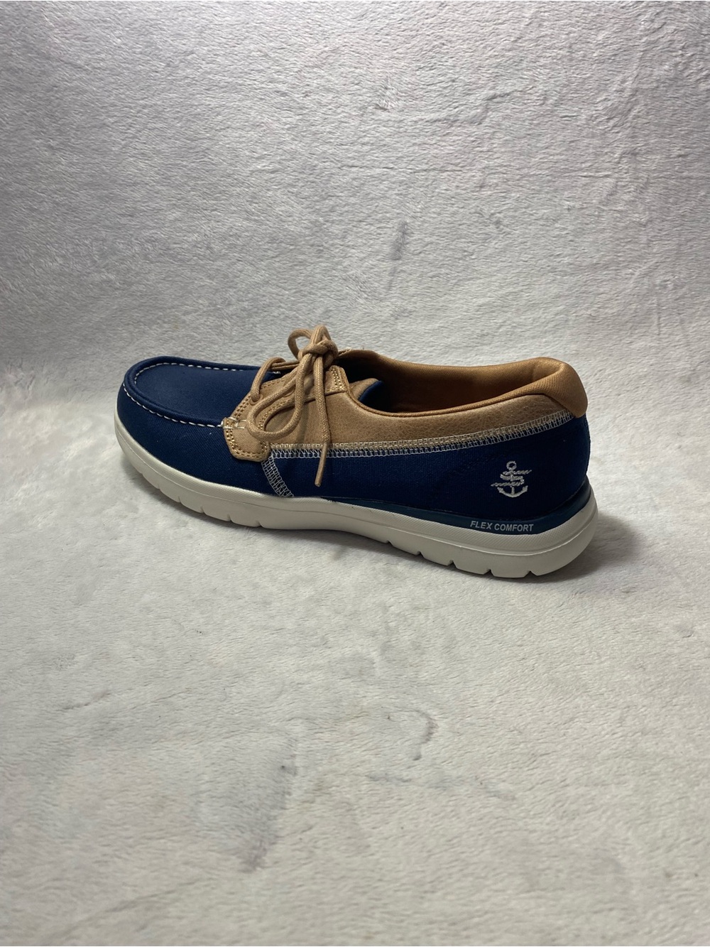 Skechers Women’s Air Cooled Goga Mat On The Go Flex Comfort Boat Shoes 7.5